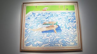 Hockney painting unseen by public for 40 years expected to fetch £16 million at auction [upl. by Etireugram791]