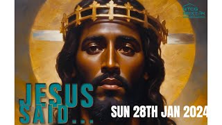 Watch Sunday Worship  Sunday 28th January 2024 [upl. by Melisent]