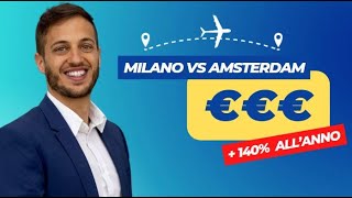 AMSTERDAM VS MILANO  STIPENDI [upl. by Aihsyn]