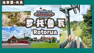 🇳🇿【紐西蘭北島之旅】羅托魯瓦  New Zealand Rotorua VLOG ｜Skyline Rotorua Blue Lake Tikitapu McDonalds Taupo [upl. by Eiuqram]