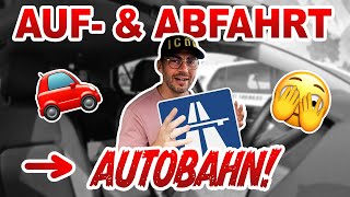 AUF und ABFAHRT AUTOBAHN richtig meistern🛣️🚗 [upl. by Iralam]