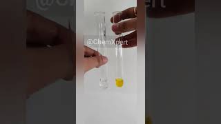 Confirmatory test for Alcohol Cerric Ammonium Nitrate Test Test for Functional Groups [upl. by Juan545]