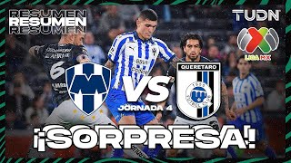 HIGHLIGHTS  Monterrey vs Querétaro  Liga Mx  CL2024 J4  TUDN [upl. by Ecnerret]