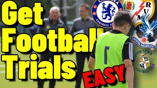 Get Football Trials  Get Professional Football Trials EASY  Football Tips and Tutorials [upl. by Flannery]