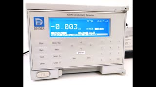 Dionex CD201 HPLC Conductivity Detector w DS31 Detection Stabilizer [upl. by Najtsirk]