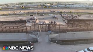 Migrants still being released into US after illegal crossings despite Biden executive action [upl. by Hillie115]