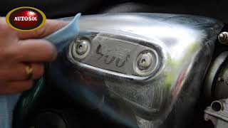 Quick´n´easy Autosol® Metal polish for your motorbike [upl. by Elda]