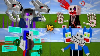 BLOODY GASTER vs DUST SANS vs XANS vs SANESS  PART 2  THE ULTIMATE RUMBLE [upl. by Aiderfla]