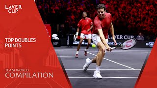 Team World  Top Doubles Points  Laver Cup 2023 [upl. by Luttrell]