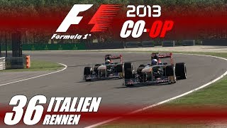 Lets Play F1 20131 SaisonCoop 036 ItalienRennenGermanHDPC Legende 50 [upl. by Flodnar]