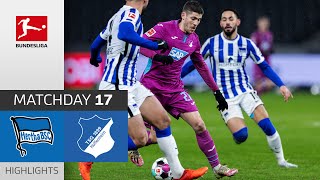 Kramaric Brace  Hertha Berlin  TSG Hoffenheim  03  Highlights  Matchday 17 – Bundesliga 2021 [upl. by Sherrard]