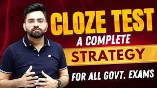 How to Solve Cloze Test  English Tricks  SSC CGLCHSLCPOSTENO  BANK POCLERK  NDACDS [upl. by Zachery]