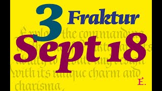 Workshop Fraktur—3 [upl. by Annenn]