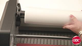 Loading EZload film on your Ultima 65 Laminating Machine [upl. by Ewold604]