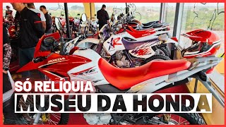 VISITAMOS O MUSEU DA HONDA  Honda CB 300R [upl. by Russian527]