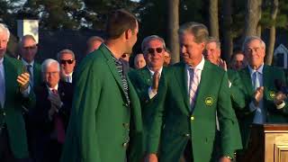 2022 Green Jacket Presentation Ceremony [upl. by Eentihw16]