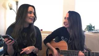 Merrell Twins Trying to sing Just The Songs  vocal effects [upl. by Atimad]