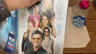 ASMR People Magazine Reading Page Flip Through November 7 2022 Michael J Fox on the cover [upl. by Nauq769]