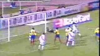 solano gol de tiro libre a colombia copa america 2004 [upl. by Barbur]