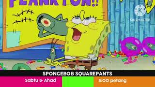 Promo Spongebob Squarepants Nickelodeon Bananana TV3 2018 [upl. by Ttezzil595]