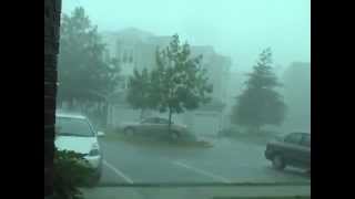 DerechoSevere Thunderstorm From Montgomery Village Maryland  June 4th 2008 [upl. by Sillyrama]