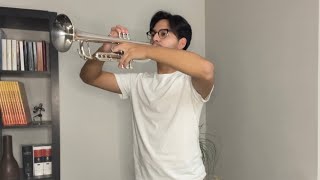 2023 Blue Devils Trumpet Audition  Carlos PerezHijar [upl. by Asalocin]