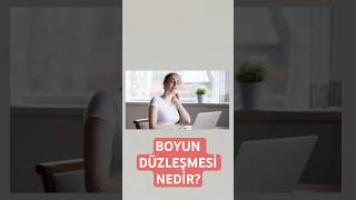 BOYUN DÜZLEŞMESİ NEDİR aktifizyo fizyoterapi boyundüzleşmesi [upl. by Hubsher]