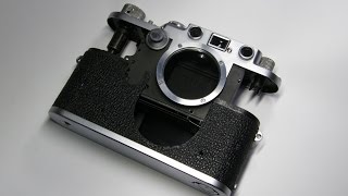 Leica 3f repair nobbysparrow ライカ IIIf 分解 修理 [upl. by Yssac642]