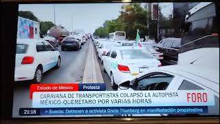 Transportistas del Edoméx ya no quieren al Secretario Daniel Sibaja [upl. by Vincenta]