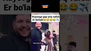 KUYOVGA GAP YOʻQ VAFOLI ER BOʻLADI😅❤️funny instagram comedyvideos 1mn funnyvideos love rek [upl. by Lal]