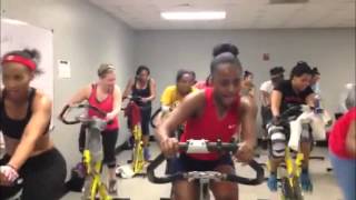 Cycling with KTX Fitness for Atlanta Magazine [upl. by Togram800]