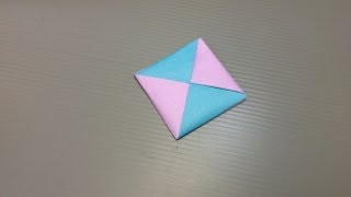 Daily Origami 179  Menko [upl. by Mcnair]