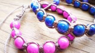 Nialaya Inspired Bracelets  A Requested Jewelrymaking Tutorial [upl. by Vanhomrigh219]