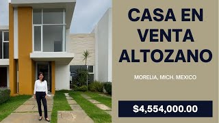 CASA NUEVA EN VENTA EN ALTOZANO MORELIA [upl. by Onia]