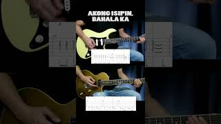 Kung Ayaw Mo Wag Mo chorus guitar fills guitartabs guitarcover rivermaya kungayawmowagmo [upl. by Gunnar923]