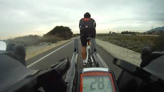 Road Cycling in California Rio Hondo Loop Santa Fe Dam San Gabriel Canyon  GoPro HD Cam [upl. by Aicilef]