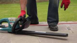 Electric Hedge Trimmer Instructional Video  HSS Hire [upl. by Norine]