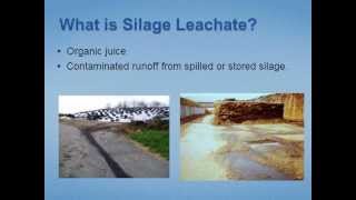 Silage Leachate Collection and Treatment [upl. by Dode]