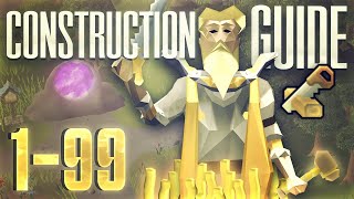 THE ULTIMATE 199 Construction Guide 2024 OSRS [upl. by Cadel]