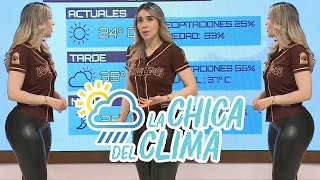 El clima de hoy con Marisol Dovala 😍  La chica del clima TVP [upl. by Isidore]