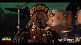 ITHREES Feat RITA MARLEY  LIVE at Garance Reggae Festival 2012 HD by Partytimefr [upl. by Nitnelav]