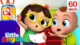 Dangers At Daycare  More Little Angel Kids Songs amp Nursery Rhymes [upl. by Varion541]