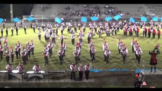 Bloomingdale HS Rajun Bull Marching Band Feeling Good 2012 [upl. by Lanam45]