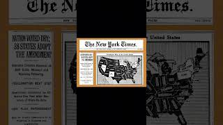 Prohibition AP US History in 1 Minute Daily [upl. by Noevad]