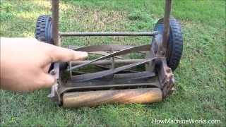 How a manual grass cutting machine works  Must watch [upl. by Hars]