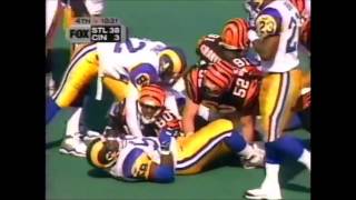 1999 Week 4 Rams vs Bengals Highlights [upl. by Hurless478]