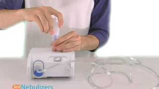 Just Nebulizers Omron Compressor Nebulizer System NEC25 [upl. by Edualcnaej]