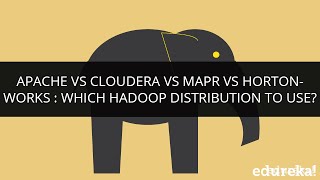 Cloudera VS Apache VS MapR VS Hortonworks Which Hadoop Distribution To Use  Big Data Tutorial [upl. by Rogovy407]