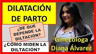 DILATACION DE PARTO POR GINECOLOGA DIANA ALVAREZ [upl. by Ocirled]