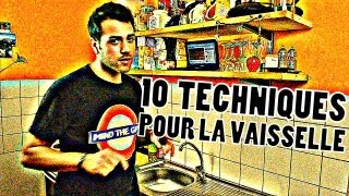 ◢ EP15 ◣ 10 Techniques pour faire la vaisselle à la main [upl. by Notsew523]